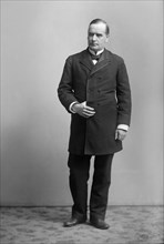William McKinley (1843-1901), 25th President of the United States 1897-1901, Full-Length Standing Portrait, Photograph by Charles Milton Bell, between 1877 and 1889