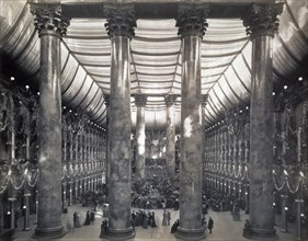 The Inaugural Ballroom, photograph by J.H. Harper, 1901