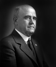 William Brown McKinley, Representative from Illinois 1905-13, 1915-21, 1921-26, Head and Shoulders Portrait, Washington DC, USA, Harris & Ewing, 1910's