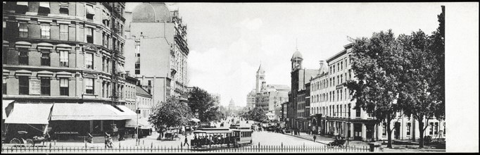 Pennsylvania Avenue, Washington, D.C, USA, the Rotograph Company, 1905