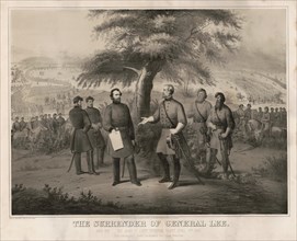 The Surrender of General Lee and his Entire Army to Lieut General Grant, April 9th 1865, Published by John Smith, 1865