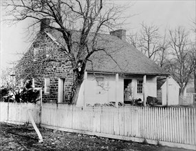 Headquarters of General Robert E. Lee during Battle of Gettysburg, 1863, Gettysburg, Pennsylvania, USA, Photograph by William H. Tipton, Bain News Service, 1913