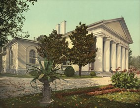 Custis-Lee Mansion, Arlington House, Arlington Cemetery, Arlington, Virginia, USA, Detroit Publishing Company, 1900