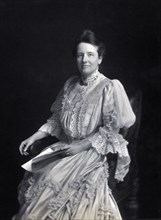Edith Roosevelt (1861-1948), First Lady of the United States 1901-1909 as Wife of U.S. President Theodore Roosevelt, Seated Portrait, 1905