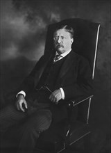 Theodore Roosevelt (1858-1919) 26th President of the United States 1901-09, Three-Quarter Length Portrait, Photograph by George Prince, May 11, 1907
