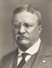 Theodore Roosevelt (1858-1919), 26th President of the United States 1901-09, Head and Shoulders Portrait, Baker's Art Gallery, 1918