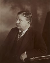 Theodore Roosevelt (1858-1919), 26th President of the United States 1901-09, Half-Length Portrait, Photograph by George Prince, 1907