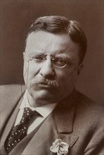 Theodore Roosevelt (1858-1919), 26th President of the United States 1901-09, Head and Shoulders Portrait, Photograph by Arthur Grant Duff, 1906