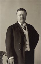 Theodore Roosevelt (1858-1919), 26th President of the United States 1901-09, Half-Length Portrait, Photograph by Pach Bros., May 11, 1904