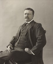 Theodore Roosevelt (1858-1919), 26th President of the United States 1901-09, Three-quarter Length Seated Portrait, Photograph by C.M. Bell, 1903