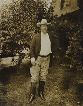Theodore Roosevelt (1858-1919), 26th President of the United States 1901-09, Full-length Standing Portrait Outdoor, July 1903