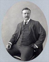 Theodore Roosevelt (1858-1919), 26th President of the United States 1901-09, Three-quarter Length Seated Portrait, Photograph by C.M. Bell, 1903