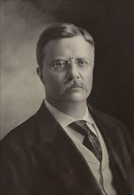 Theodore Roosevelt (1858-1919), 26th President of the United States 1901-09, Head and Shoulders Portrait, Photograph by George Prince, 1904