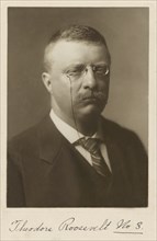 Theodore Roosevelt (1858-1919), 26th President of the United States 1901-09, Head and Shoulders Portrait as New York Governor, Photograph by R.W. Thatcher, 1900