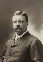 Theodore Roosevelt (1858-1919), 26th President of the United States 1901-09, Half-Length Portrait as New York Governor, Photograph by George Prince, July 1900