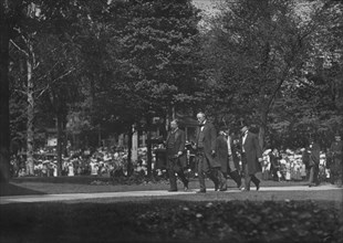 U.S. President Theodore Roosevelt and Vice President Fairbanks Attending an Event, Canton, Ohio, USA, May 1907