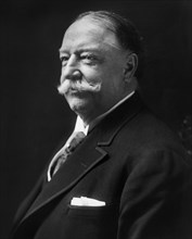 William Howard Taft (1857-1930), 27th President of the United States 1909-1913, 10th Chief Justice of the United States 1921-1930, Head and Shoulders Portrait, 1916