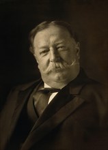 William Howard Taft (1857-1930), 27th President of the United States 1909-1913, 10th Chief Justice of the United States 1921-1930, Head and Shoulders Portrait, 1909