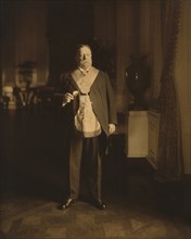 U.S. President William Howard Taft, Full-Length Portrait wearing full Masonic Regalia, Photograph by Jameson Studio, Alexandria, Virginia, USA, 1911