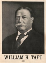 William H. Taft, Republican Nominees for President, from a Photo by George Prince, Printed by Allied Printing, 1908