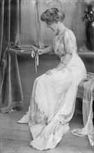 Margaret Woodrow Wilson (1886-1944) Eldest Daughter of U.S. President Woodrow Wilson and Ellen Axson Wilson, Full-Length Portrait, Photograph by Davis & Sanford, NY, between 1910 and 1913