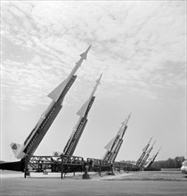 Nike Missile Installation, Lorton, Virginia, USA, photograph by Thomas J. O'Halloran, May 1955