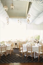 Decorated Wedding Reception Tables
