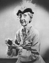 Actress Flora Finch, Half-Length Publicity Portrait, 1930's