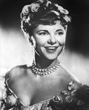 Sophie Desmarets, Publicity Portrait for the Film, "A Royal Affair", Original Title, "Le Roi", Speva Films with U.S. Distribution via Discina International Films, 1949