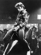 John Travolta, on-set of the Film, "Urban Cowboy", Paramount Pictures, 1980