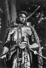 Nigel Terry, on-set of the Film, "Excalibur", Produced by Orion Pictures with Distribution via Warner Bros., 1981