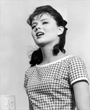 Pamela Tiffin, on-set of the Musical Film, "State Fair", 20th Century-Fox, 1962