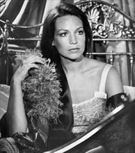 Alexandra Stewart, on-set of the Film, "Zeppelin", Warner Bros., 1971