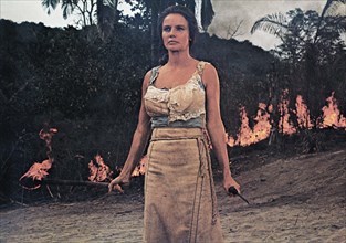 Trish Van Devere, Publicity Portrait for the Film, "The Savage is Loose", Campbell Devon Films, 1974
