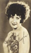 Actress Alberta Vaughn, Head and Shoulders Publicity Portrait, Photograph by Edwin Bower Hesser, 1920's