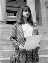 Tammy Lauren, on-set of the CBS-TV Schoolbreak Special, "The Emancipation of Lizzie Stern", 1991