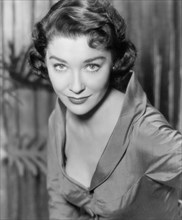 Virginia Leith, Publicity Portrait for the Film, "Toward the Unknown", Warner Bros., 1956