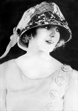 British-American Actress, Head and Shoulders Publicity Portrait, Keystone View Company, 1920's