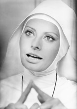 Sophia Loren, Publicity Portrait for the Film, "White Sister" (Italian: Bianco, rosso e), aka "The Sin", Columbia Pictures, 1972