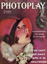 Norma Talmadge, Publicity Portrait, Cover of Photoplay Magazine, December 1929