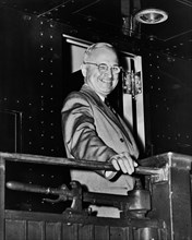 Harry S. Truman, man, president, politics, 1948, historical,