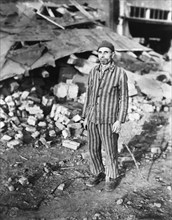 concentration camp, man, World War II, WWII, historical,