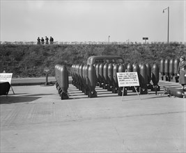 bombs, artillery, B-29, weapons, military, WWII, World War II, historical,