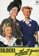women, occupations, World War II, WWII, historical,