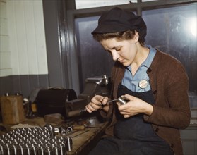 Female War Production Worker