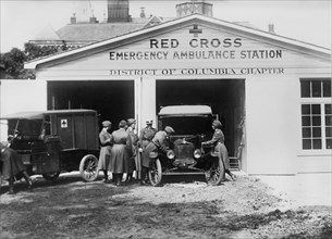 Red Cross Emergency Ambulance station of the District of Columbia Chapter