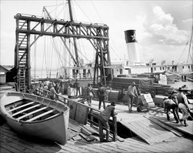 Dock conveyors