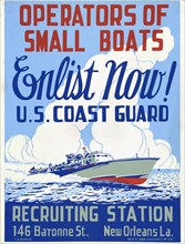 U.S. Coast Guard Recruitment War Poster