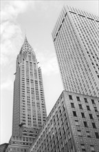 Low Angle View of Chrysler Building