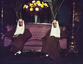 Amir Khalid [right] and Amir Faisal